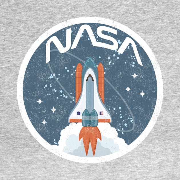 NASA retro shuttle by PaletteDesigns